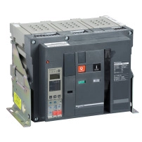 Автоматичен прекъсвач Masterpact NW32-3200 A-3 полюса-вадещ се-без икзл. блок