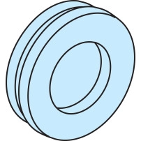 Комплект от 50 bushing - диаметър 22 mm