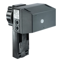 SpaceLogic M700-S2-SRSU Actuator for Globe Valves, Multi-Signal Control, Spring Return Stem Up, 24 Vac/dc, 700N, 2xSPDT