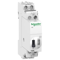 Импулсно реле iTL - 2P - 2 NO - 16A - бобина 12 VAC 50/60Hz- 6 VDC