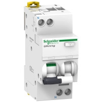 Residual current breaker with overcurrent protection (RCBO), Acti9 iDPN N Vigi, 1P+N, 13A, C curve, 6000A, A type, 30mA