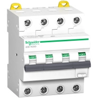 SCHNEIDER ELECTRIC RCBO Acti9 IC60 4P 20A 30MA C 6kA AC