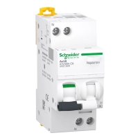 SCHNEIDER ELECTRIC Residual current breaker with overcurrent protection (RCBO), Acti9 iCV40N, 1P+N, 6A, C curve, 6000A, A type, 30mA