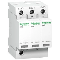 SCHNEIDER ELECTRIC iPRD40r Modular surge arrester - 3P, 350V, with remote transfert
