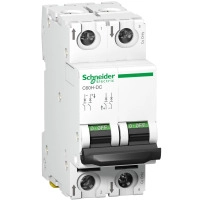 SCHNEIDER ELECTRIC Miniature circuit breaker C60H, 2P, 10A, C curve