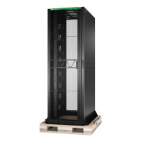 APC NetShelter SX Advanced Rack, High Strength, 52U, 2436H x 800W x 1295D mm, with Shock Package, Black