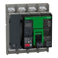 Прекъсвач, ComPacT NS1000H, 70kA при 415VAC, 4P, фиксиран, ръчно управление, MicroLogic 5.0E контролен блок, 1000A