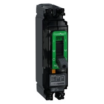 Автоматичен прекъсвач, ComPacT NSX100F AC/DC, 18kA/240VAC, 1 полюс, TMD изключвателно устройство 20A