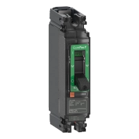 Автоматичен прекъсвач, ComPacT NSX100F AC/DC, 18kA/240VAC, 1 полюс, TMD изключвателно устройство 63A