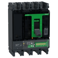 Автоматичен прекъсвач, ComPacT NSX400F, 36kA/415VAC, 4 полюса, MicroLogic Vigi 7.3E изключвателно устройство 400A