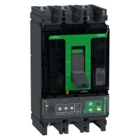 Автоматичен прекъсвач, ComPacT NSX400H, 70kA/415VAC, 3 полюса, MicroLogic Vigi 4.3 изключвателно устройство 400A