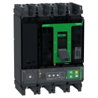 Автоматичен прекъсвач, ComPacT NSX400H, 70kA/415VAC, 4 полюса, MicroLogic Vigi 4.3 изключвателно устройство 400A