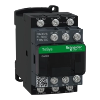 SCHNEIDER ELECTRIC Control relay, S207 railway, 3NO+2NC, <= 690V, 110V DC low consumption coil