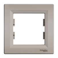 SCHNEIDER ELECTRIC 1-gang frame, bronze