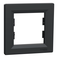 SCHNEIDER ELECTRIC 1-gang frame Asfora, anthracite