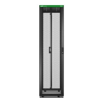 EASY RACK Сървърен шкаф 600mm/48U/1000mm, с покрив, колелца, крачета и 4 скоби, без странични панели, дъно, черен