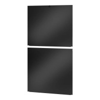 Easy Rack / Сървърен комуникационен шкаф, Страничен панел 48U/1200мм, дълбоки разделени странични панели, черни ,2 броя