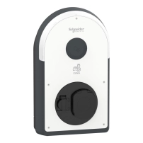 Зарядна станция, EVlink Pro AC/AC , 11kW, 16A, 3P+N, T2S/TF изходен контактs, RCD B-EV, MNx aux.