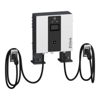 Станция за бързо зареждане на ЕПС, EVlink Pro DC, 60kW, CCS2 + CCS2 конектори, 5m кабел без система за управление на кабелите