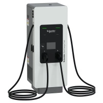 Бърза зарядна станция, Schneider StarCharge Fast 180, 150kW, 2xCCS2, 7.5m кабел