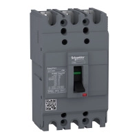 Автоматичен прекъсвач,EasyPact EZC100H ,TMD, 50A ,3 полюса 3d