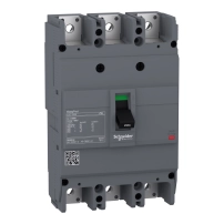 SCHNEIDER ELECTRIC Ccircuit breaker,EasyPact EZC250N ,TMD, 125A ,3 poles 3d