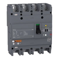 Автоматичен прекъсвач EasyPact EZCV250H - TMD - 250 A - 4 полюса 3d
