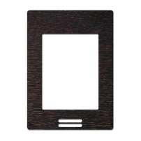 FASCIA DARK BROWN WOOD GRAIN FINISH