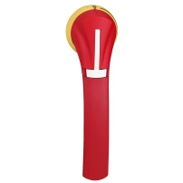 Външна въртяща се ръкохватка, TeSys GS, red handle, front mounting, 2 positions I-O, IP65, for GS 630-800A IEC