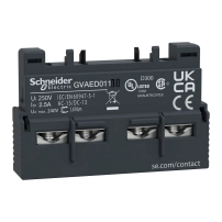 SCHNEIDER ELECTRIC Auxiliary contact block - 1NO + 1NC
