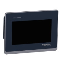 SCHNEIDER ELECTRIC Touch panel screen, 7"W display, 2COM, 2Ethernet, USB host&device, 24VDC