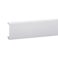 OptiLine 45 - капак - 45 mm - PVC - полярно бяло