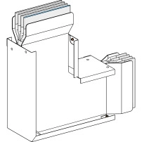 Canalis - Al edgewise elbow - 1000A - 3L+N+PE - 291 to 789mm tailored