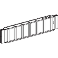 Straight transport length, Canalis KTA, алуминий, 1600A, 3L+N+PE, made to measure length 3-3.5m, бял RAL9001