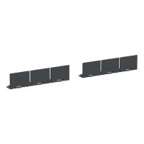 Капак за закрепващи уши, TeSys Giga контактор, за LC1G115-800, 3 полюса, за съединяване, IP20