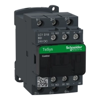 Контактор 18A 1F+1O 24V DC CC LPL