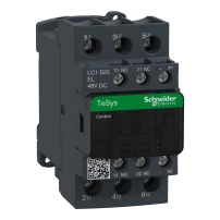 Контактор TeSys D - 3P(3 NO) - AC-3 - <= 440 V 25 A - 48 V DC, бобина