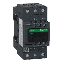 SCHNEIDER ELECTRIC Contactor - 3P(3NO), AC-3, <=440V 40A, 42VAC 50/60Hz coil