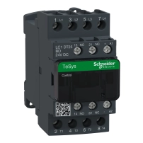 SCHNEIDER ELECTRIC Contactor - 4P(4NO), AC-1, <=440V 25A, 24V DC standard coil