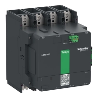 Високомощен контактор, TeSys Giga, 4 полюса (4NO), AC-1 <=440V 700A, стандартна версия, 48…130V широколентова AC/DC намотка