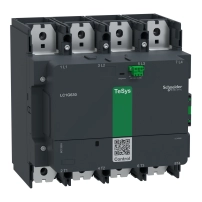 Високомощен контактор, TeSys Giga 630, 4P(4NO), AC-1 <=440V 1050A, стандартна версия, 48-130V широколентова AC/DC намотка