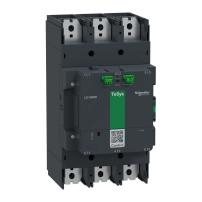 Високомощен контактор, TeSys Giga, 3 полюса (3NO), AC-3 <=440V 800A, разширена версия, 48…130V широколентова AC/DC намотка