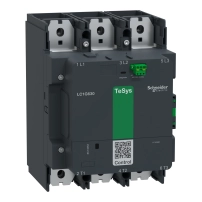 Високомощен контактор, TeSys Giga 800, 4 полюса (4NO), AC-1 <=440V 1050A, стандартна версия, 48…130V широколентова AC/DC намотка