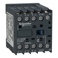SCHNEIDER ELECTRIC Контактор  3P, AC-3/AC-3e,440V 6A, 1NC, 24V AC