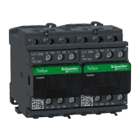 Реверсивен контактор 9A 1F+1O 12V CC LPL
