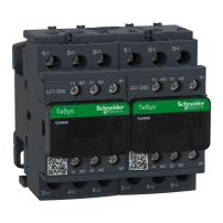 SCHNEIDER ELECTRIC Reversing contactor, 3P(3NO), AC-3, <=440V, 25A, 48V AC coil