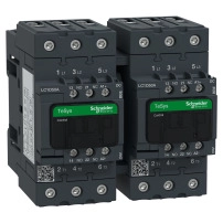 TeSys D реверсивен контактор - 3P - <= 440 V - 50 A AC-3 - 24 V DC бобина