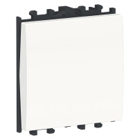 Easy Styl, switch, 1-pole 2-way, 2 modules, white
