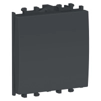 Easy Styl, switch, 1-pole 1-way, 2 modules, black