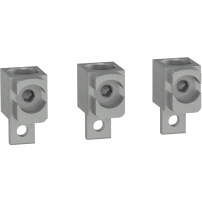 алуминий bare cable connectors, ComPact NSX, for 1 cable 120 mm? to 240 mm?, 250 A, set of 3 parts